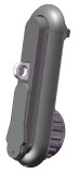HS02 - замок-ручка под круглые монтажные отверстия (версия с ухом)
