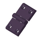 P50/A - петля плоская 50x76 (полиамид)
