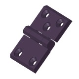 P50/B - петля плоская 50x76 (полиамид)