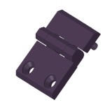 P50/L - петля плоская 50x63 (полиамид)