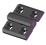 P60/D - петля плоская 60x60 (полиамид)