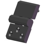 P60/K - петля плоская 60x76 (полиамид)
